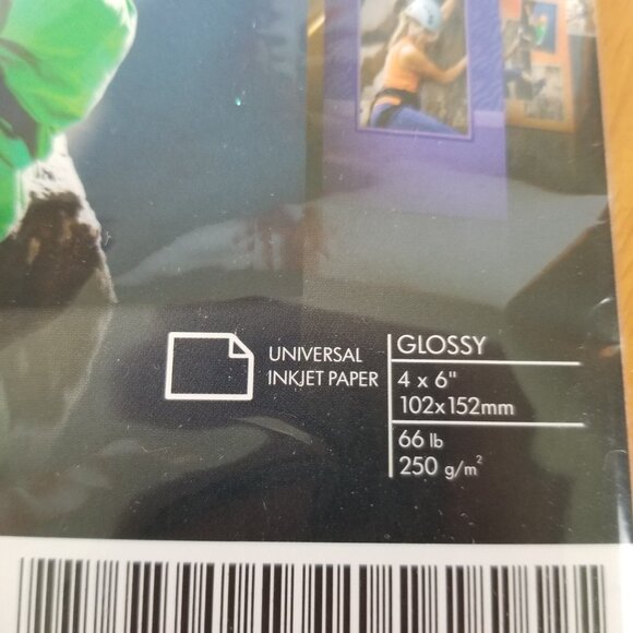 HP Advanced Photo Paper 5" x 7" and 4" x 6" Total Papers 25 w/ 8 Mail Envelopes - Picture 5 of 5